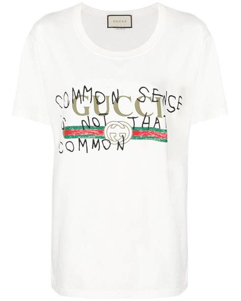 gucci coco capitán logo t-shirt white|gucci t shirt sale.